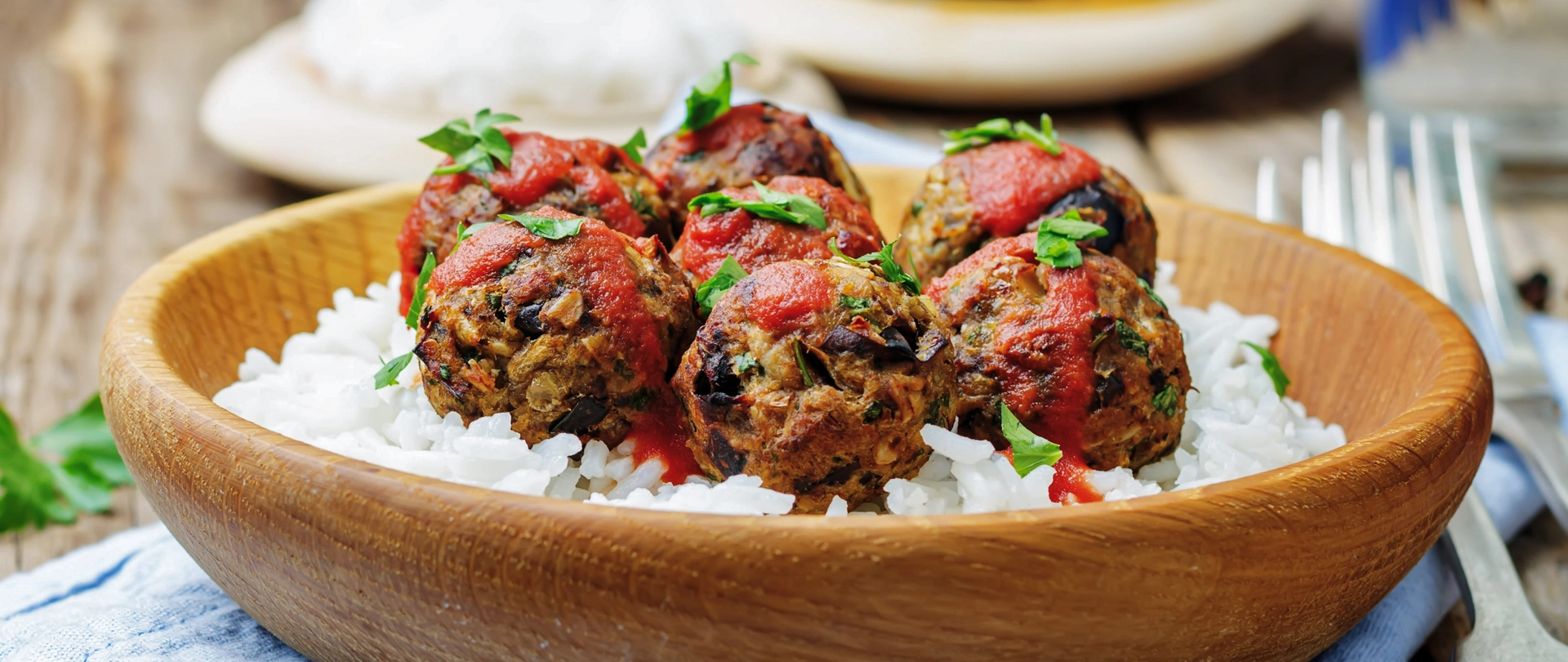 Almôndegas de beringela