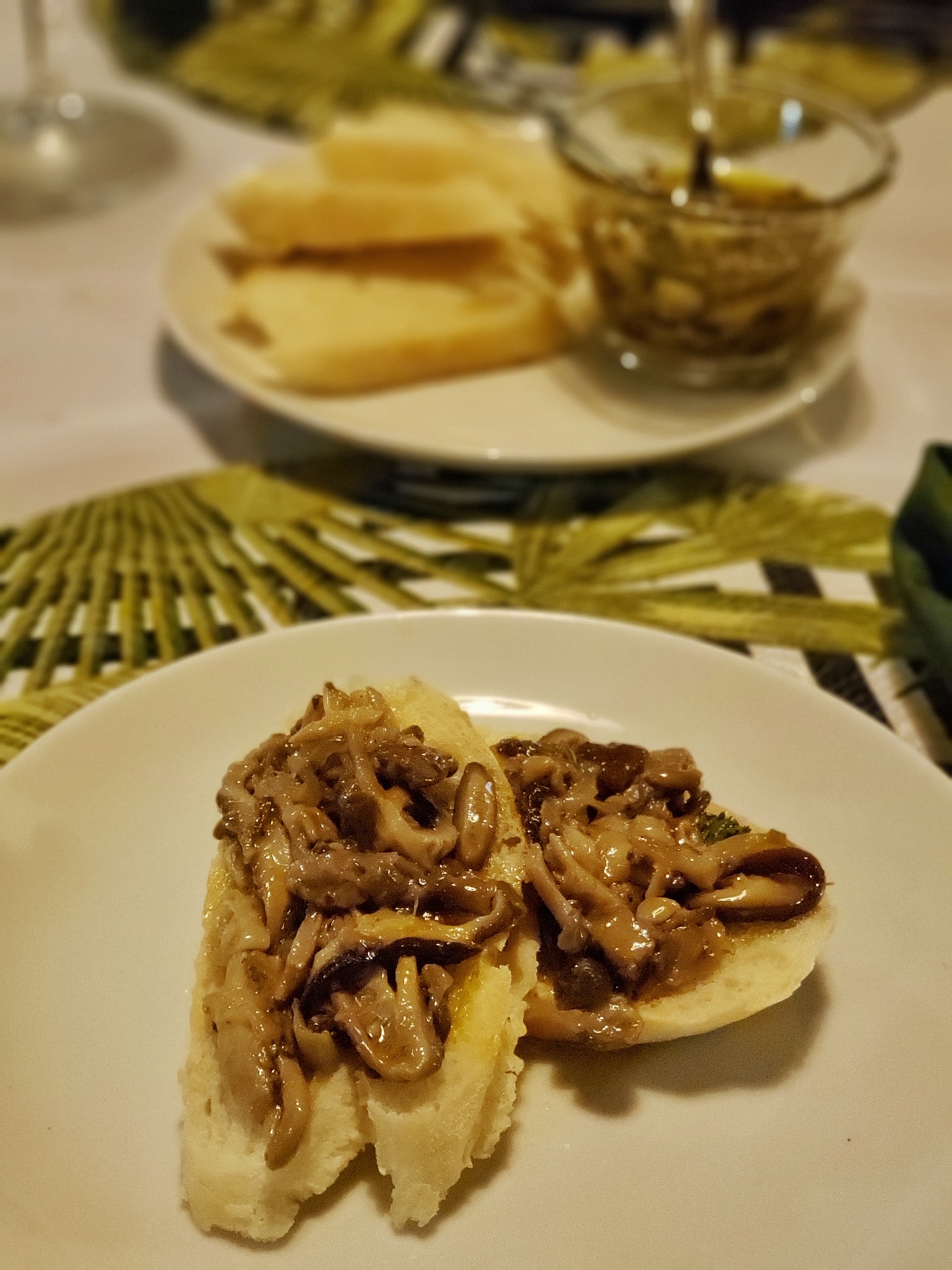 Caponata de cogumelos